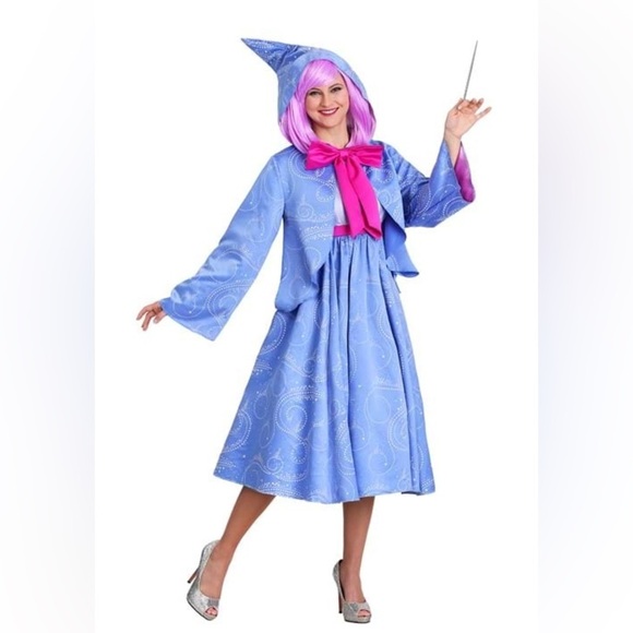 Dresses & Skirts - Disney Cinderella fairy  2 piece hooded Godmother custome
